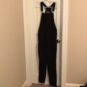 ASOS black overalls